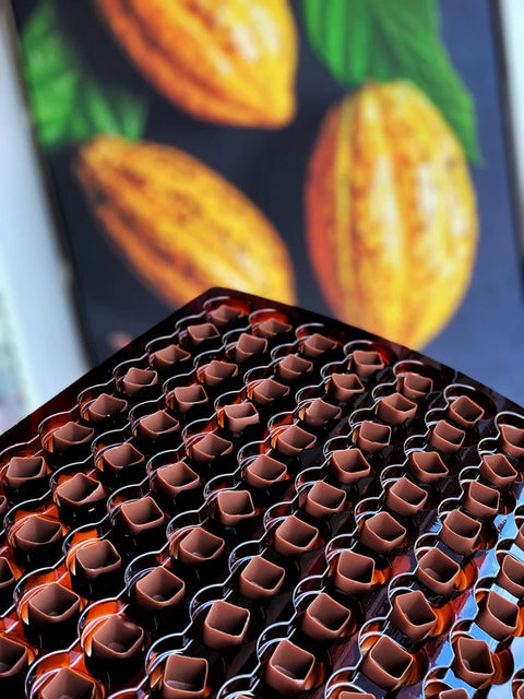 اكواب الشوكولاتة مربع