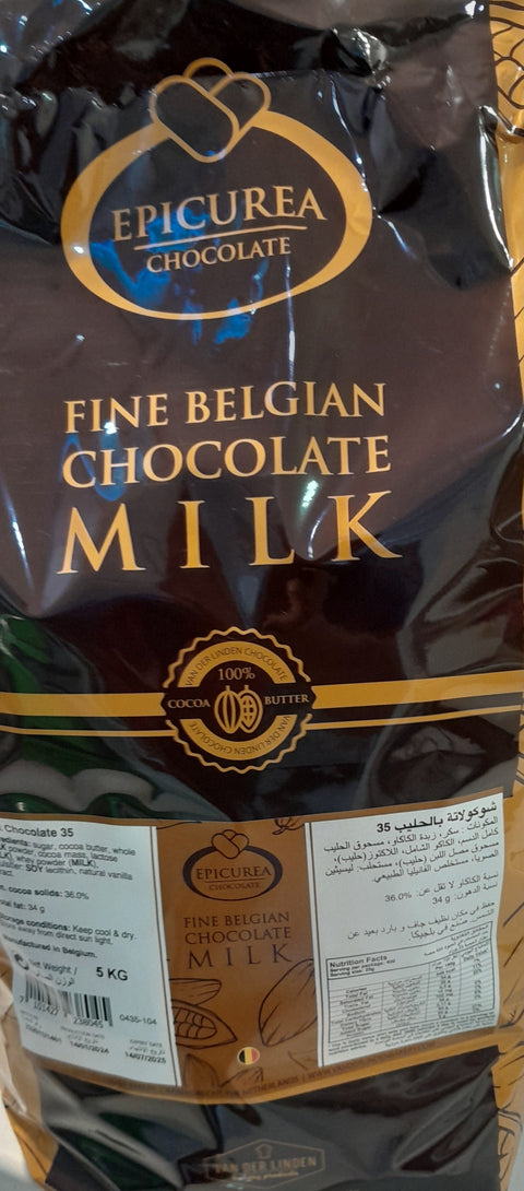 35% أقراص شوكولاتة إيبكوريا بالحليب