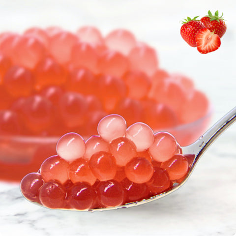 بوبا الفراولة