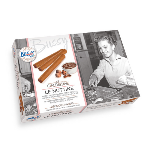 اصابع بسكوت ويفر بحشوة البندق 8% والكاكاو 5%