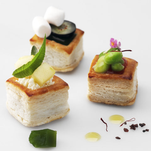 تارت فولفان مربع صغير طبق 48