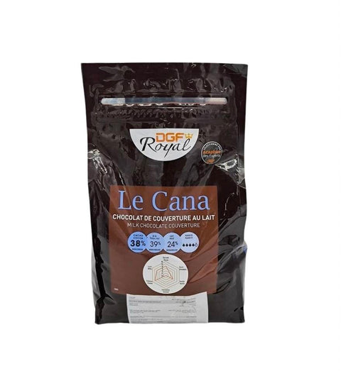 أقراص شوكولاتة بالحليب 38% فرنسية DGF