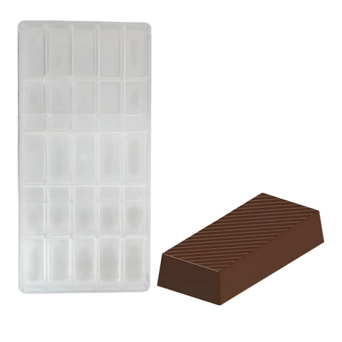 قالب شوكولاتة ايكريلك مستطيل