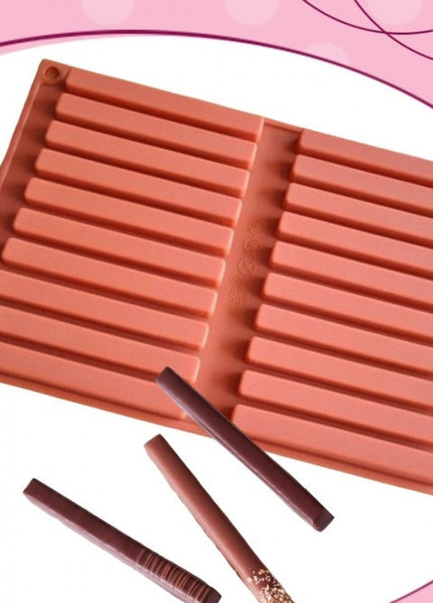 قالب سيليكون أعواد 20 فتحة ،