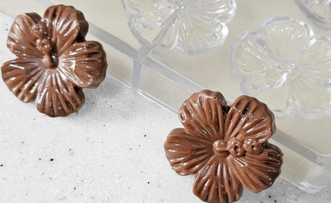 قالب شوكولاتة الورد