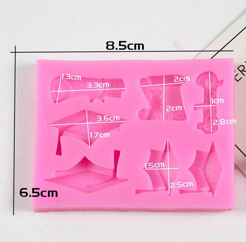 قالب سيليكون تزيين تخرج