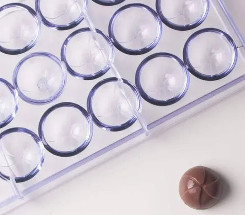 قالب اكريليك نصف دائرة برسمة