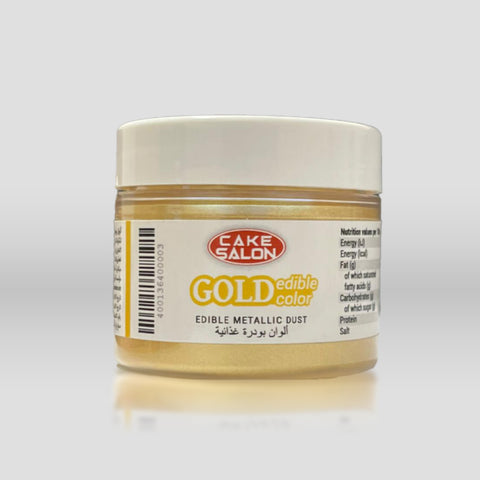 الوان بودرة ميتالك ذهبي - 10 جم