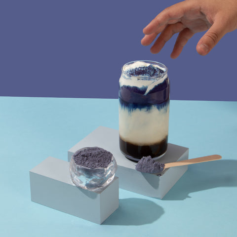 مسحوق بلو ماتشا Blue Matcha – مشروب نباتي صحي بلون أزرق طبيعي