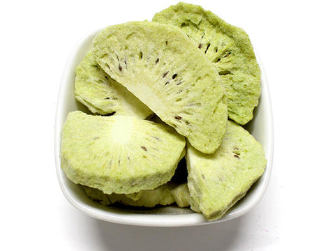 Freeze dried kiwi pieces