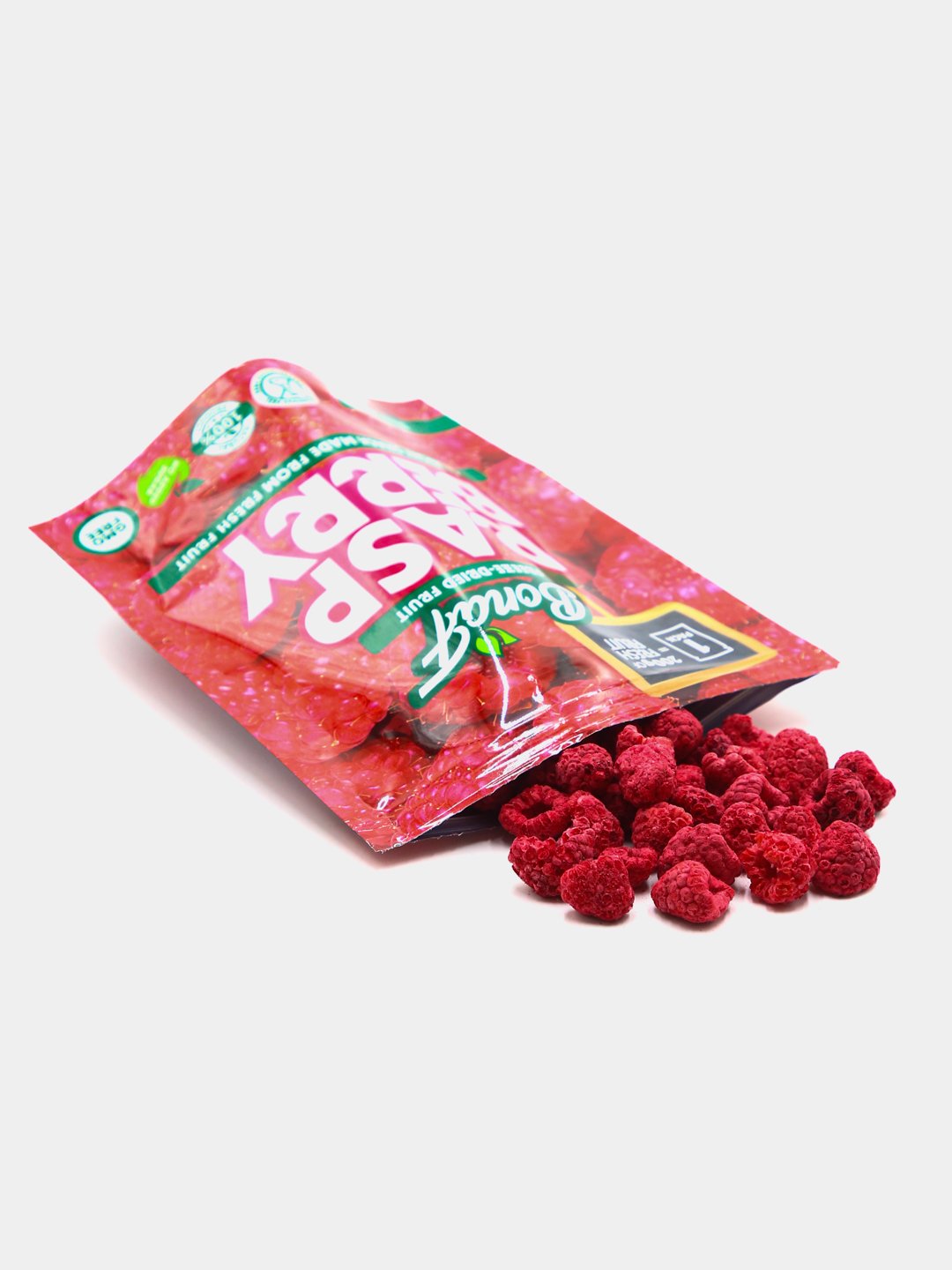 Freeze-dried whole red berries 25g.