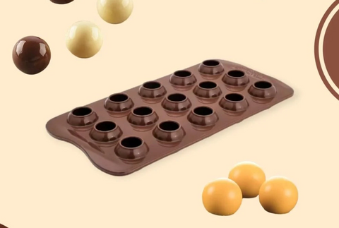 15 Cavity Chocolate Ball Mold