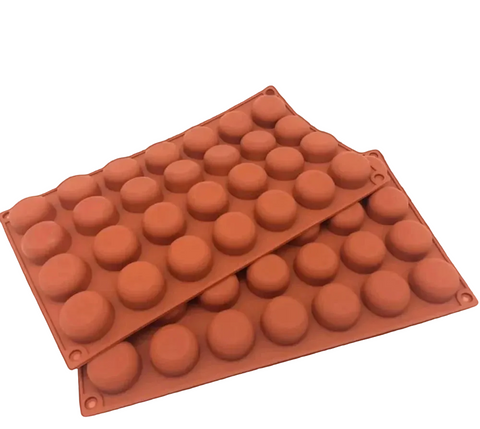 24 Cavity Round Silicone Mold 