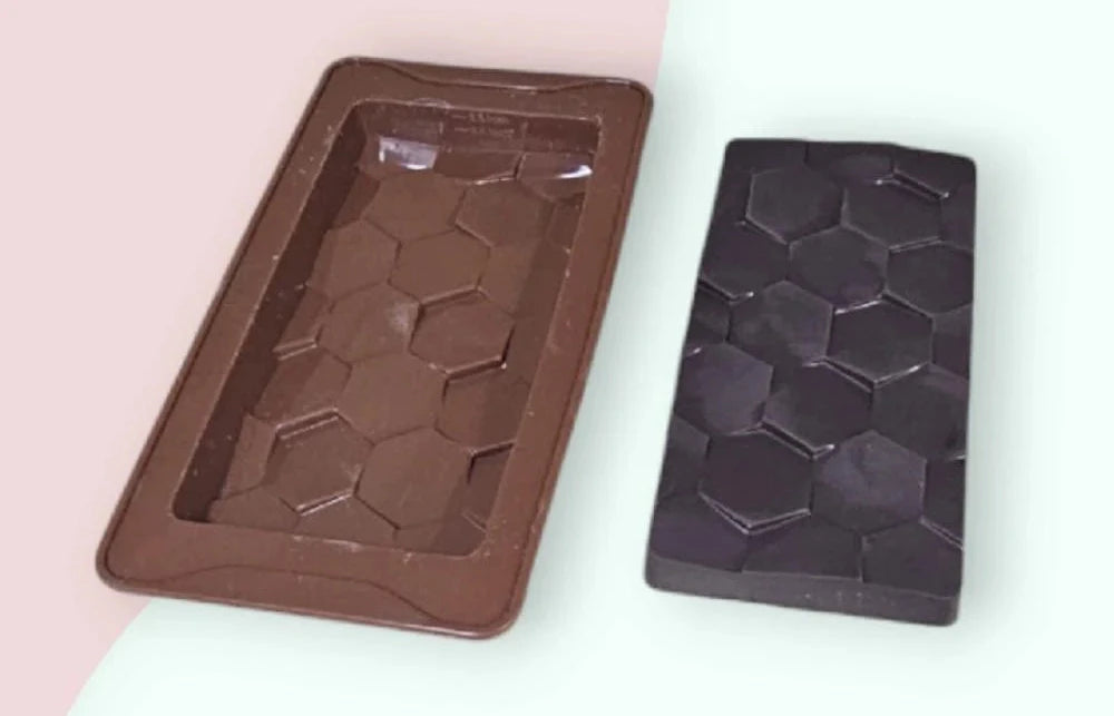 Deep Chocolate Bar Silicone Mold 1 