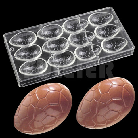 Egg Shape Acrylic Chocolate Mold