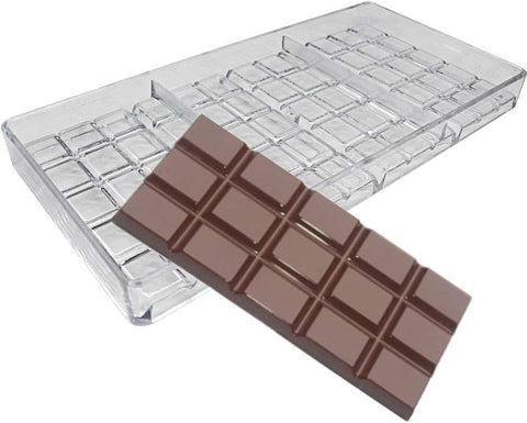 Four-section chocolate bar mold