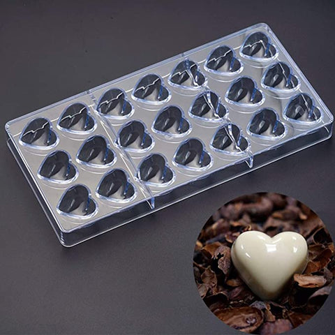 Acrylic Heart Chocolate Mold