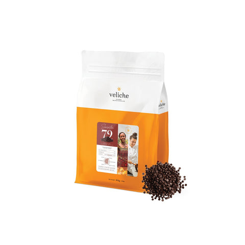 حبيبات شوكولاتة فيليتش داكنة Veliche Dark 72%
