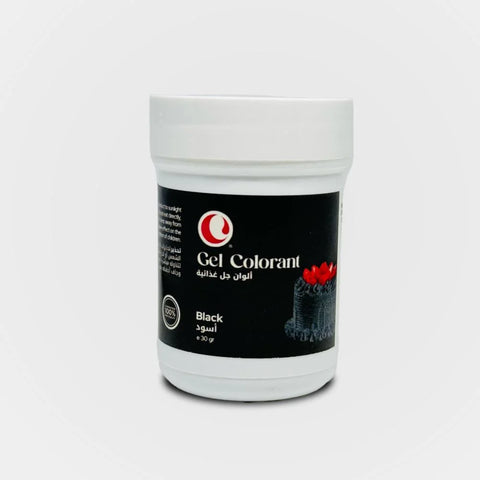 Black gel color 30g