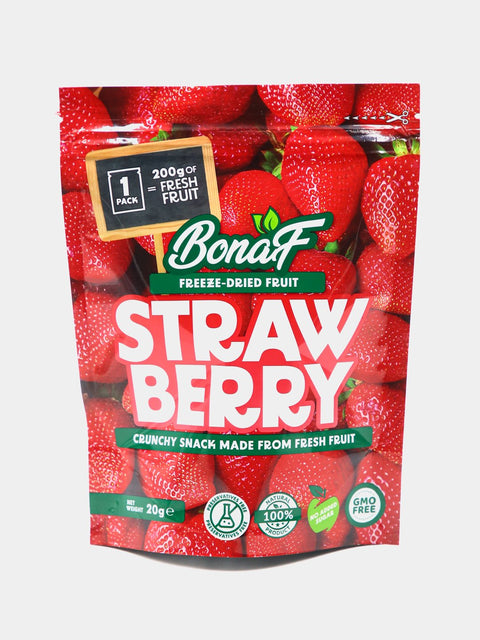 Freeze dried strawberries