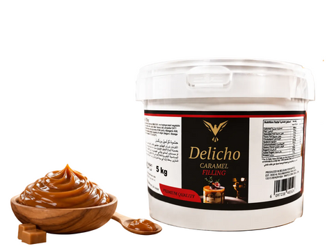 حشوة كراميل Delicho ديليتشو - جودة بلجيكية للحشو والتغطية