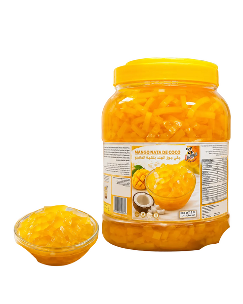 جلي جوز الهند بنكهة مانجو Coconut Jelly Mango -  لشاي البوبا والعصائر
