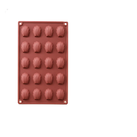 قالب سيليكون ميني مادلين Silicone Mold - 20 تجويف مقاس 4.3×2.9سم ارتفاع 1سم للمخبوزات