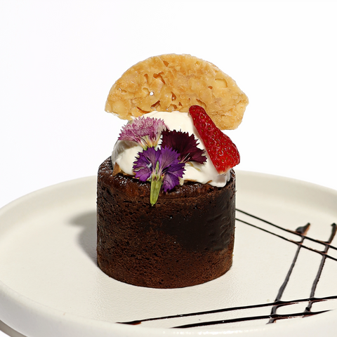ورد داينثس مجفف قابل للأكل Edible Dried Dianthus Flowers - 30 حبة - لتزيين الكيك والمشروبات والحلويات