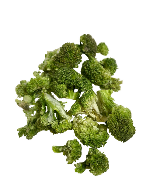 حبات بروكلي مجففة بالتبريد Freeze Dried Broccoli - 100% طبيعي  سناك صحي مقرمش