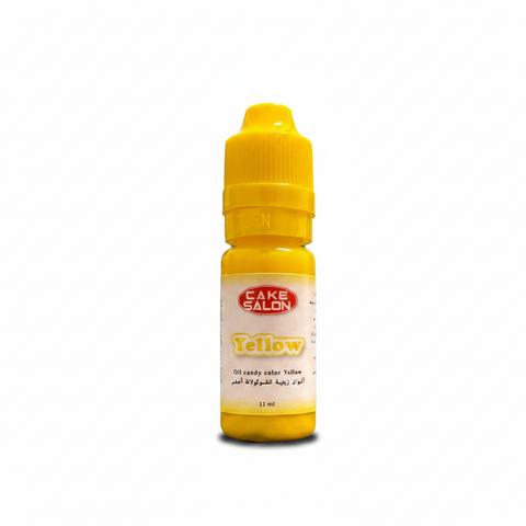 Oil Colours for Chocolate 11ml Yellow - 11ml