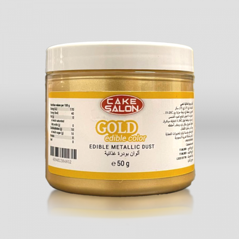 Metallic Gold Powder Colors 50g 