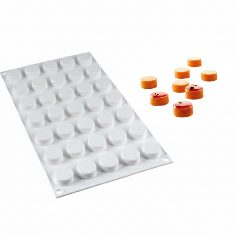 35 Hole Mini Circle Silicone Mold 