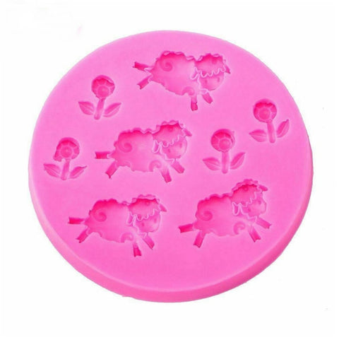 Small Sheep Silicone Decorating Mold