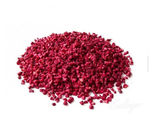 Freeze dried red berries