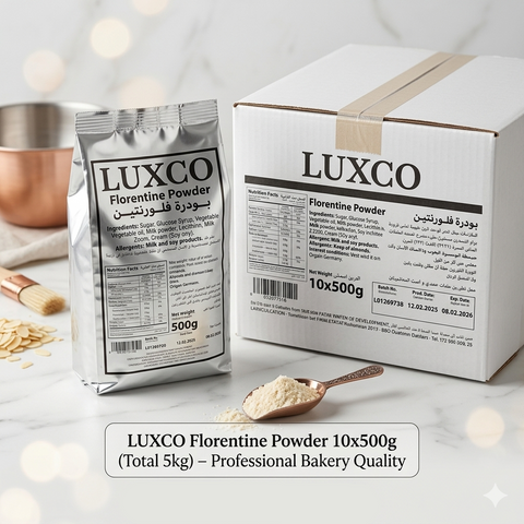 بودرة فلورنتين LUXCO ألمانية – خليط كرملة المكسرات 500ج