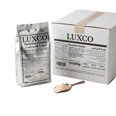 بودرة فلورنتين LUXCO ألمانية خليط كرملة المكسرات