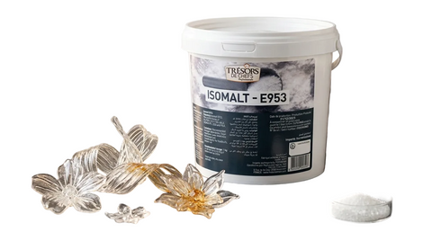 سكر ديكور Isomalt فرنسي E953 لتزيين الحلويات