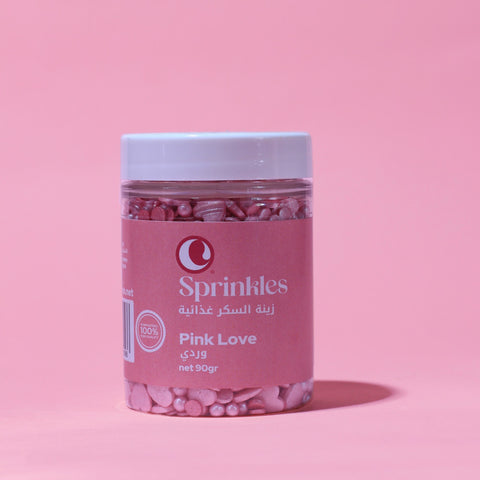 PINK LOVE SPRINKLES 80g - 90g - 90g - 90g 