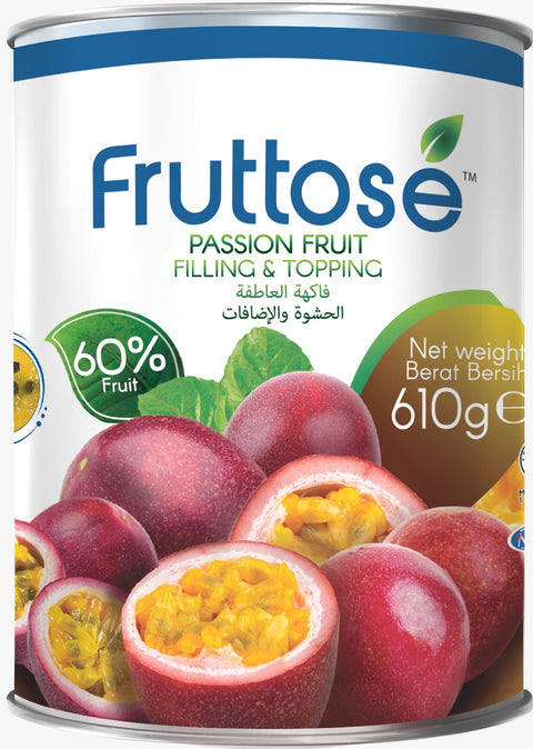 Fruto's 60% Passion Fruit Filling