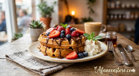 خليط وافل بلجيكي ( هيركو ) - Belgian Beige Waffle (Herco)