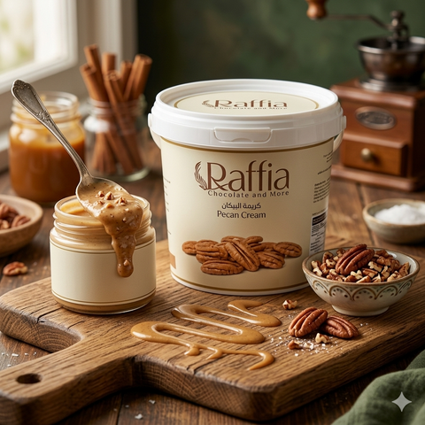 صوص البيكان كرانشي رافيا - Pecan Crunchy Sauce Raffia