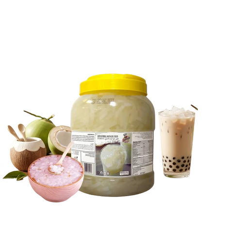 جلي جوز الهند الأصلي Nata de Coco - لشاي البوبا والحلويات