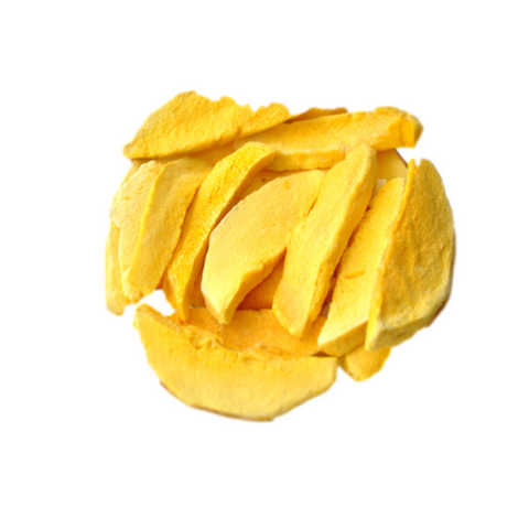 Freeze dried mango pieces