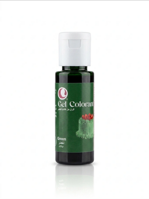 Green gel color 30g