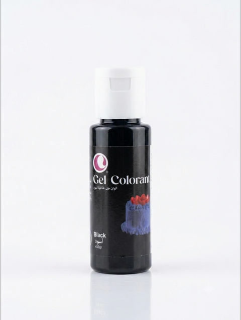 Black gel color 30g
