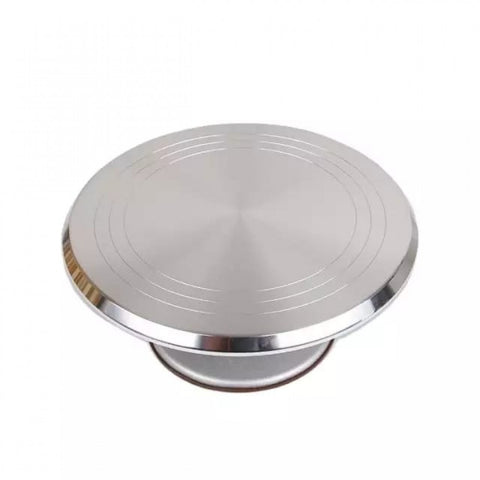 30cm Stainless Steel Rotating Cake Base