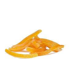 Dried orange slices with peel Italian 