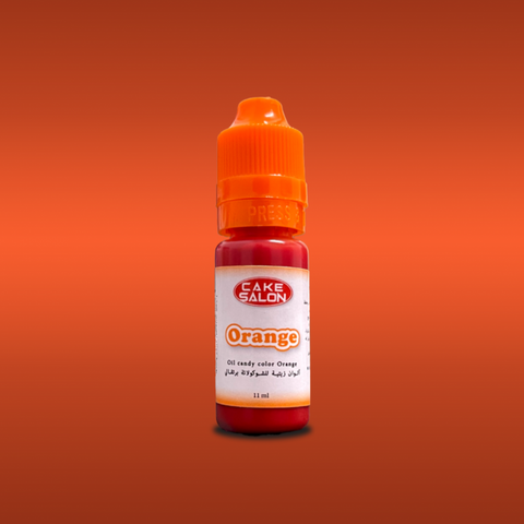 Oil Colours for Chocolate 11ml Orange - 11ml 